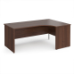 Himley 1800 R/H Panel End Crescent Desk Walnut