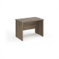 Himley 1000 x 600 Panel End Desk Grey Nebraska Oak