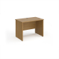 Himley 1000 x 600 Panel End Desk Oak