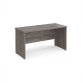 Himley 1400 x 600 Panel End Desk Grey Oak