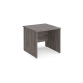 Himley 800 x 800 Panel End Desk Grey Oak