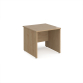 Himley 800 x 800 Panel End Desk Kendal Oak