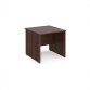 Himley 800 x 800 Panel End Desk Walnut
