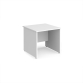 Himley 800 x 800 Panel End Desk White