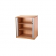 Aston 1200 Tambour cabinet with shelves