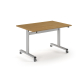 Oak Top With Silver Frame