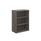 Himley 1090H x 800W x 470D 2-Shelf Bookcase Grey oak