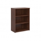 Himley 1090H x 800W x 470D 2-Shelf Bookcase Walnut