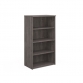 Himley 1440H x 800W x 470D 3-Shelf Bookcase Grey oak