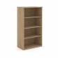 Himley 1440H x 800W x 470D 3-Shelf Bookcase Kendal Oak 