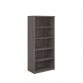 Himley 1790H x 800W x 470D 4-Shelf Bookcase Grey oak