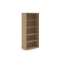 Himley 1790H x 800W x 470D 4-Shelf Bookcase Kendal Oak 