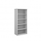 Himley 1790H x 800W x 470D 4-Shelf Bookcase White