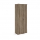 Himley 2140H x 800W x 470D 2 Door Cabinet Grey Nebraska Oak 