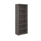 Himley 2140H x 800W x 470D 5-Shelf Bookcase Grey oak