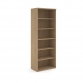 Himley 2140H x 800W x 470D 5-Shelf Bookcase Kendal Oak 