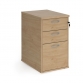 Himley 3 Drawer Desk High Pedestal 600mm deep Kendal Oak 
