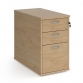 Himley 3 Drawer Desk High Pedestal 800mm deep Kendal Oak