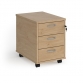 Himley 3 Drawer Mobile Pedestal Kendal Oak