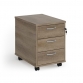 Himley 3 Drawer Mobile Pedestal Grey Nebraska Oak