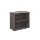 Himley 740H x 800W x 470D 1-Shelf Bookcase Grey oak
