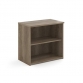 Himley 740H x 800W x 470D 1-Shelf Bookcase Grey Nebraska Oak 