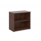 Himley 740H x 800W x 470D 1-Shelf Bookcase Walnut