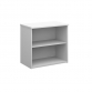 Himley 740H x 800W x 470D 1-Shelf Bookcase White
