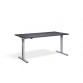 Electrically Adjustable Sit-Stand Desk Anthracite Sherman Oak