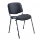 Metal Framed Fabric Stacking Chair Charcoal