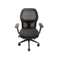High Back Mesh Chair with Synchro Mechanism and Adjustable Arms 