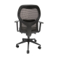 High Back Mesh Chair with Synchro Mechanism and Adjustable Arms 