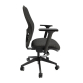 High Back Mesh Chair with Synchro Mechanism and Adjustable Arms 