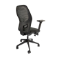 High Back Mesh Chair with Synchro Mechanism and Adjustable Arms 